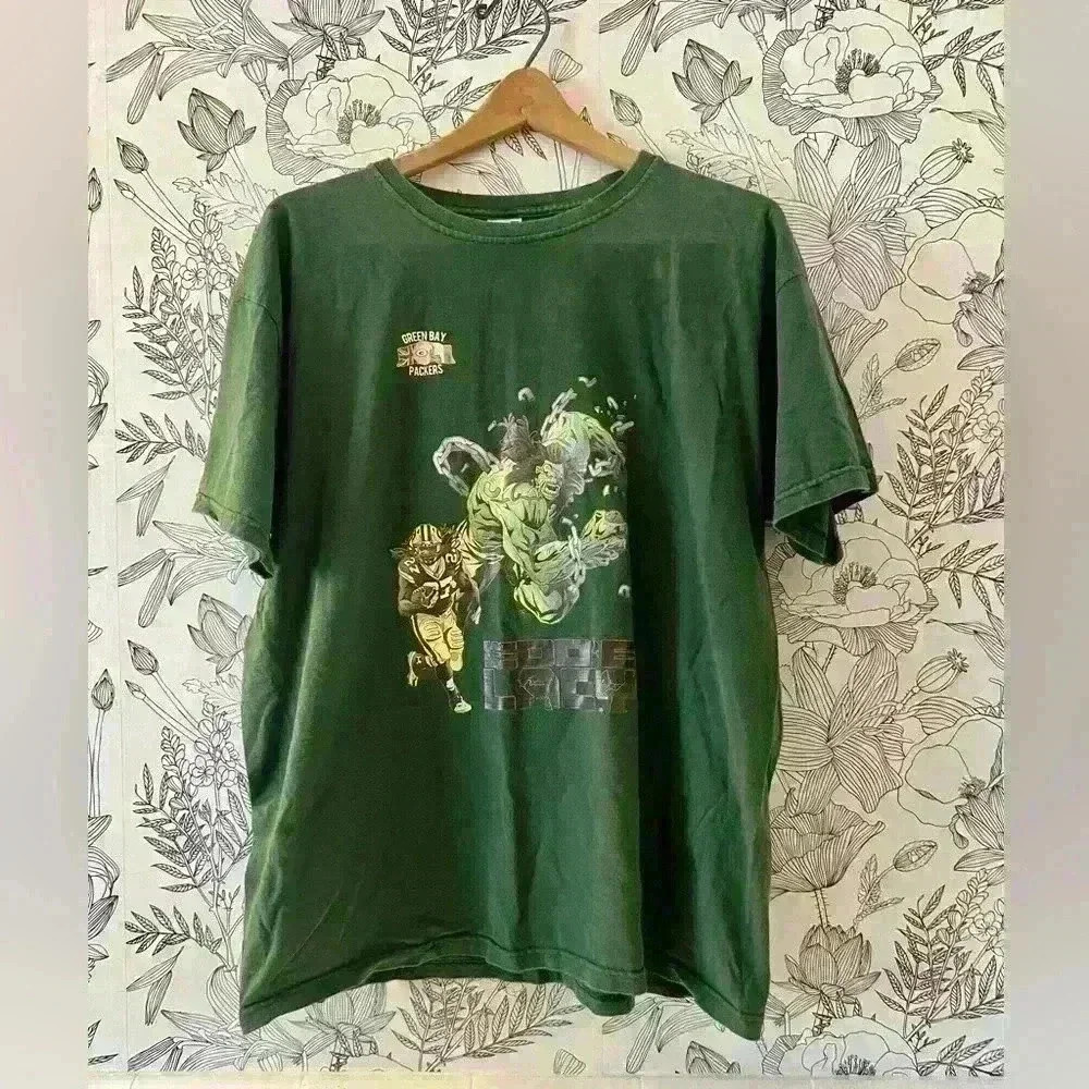 Rare Green Bay Packers Eddie Lacy T-Shirt - Picture 2 of 4